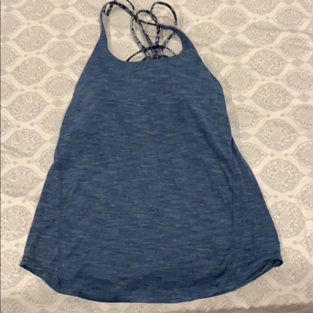 Lulu tank top with built in bra